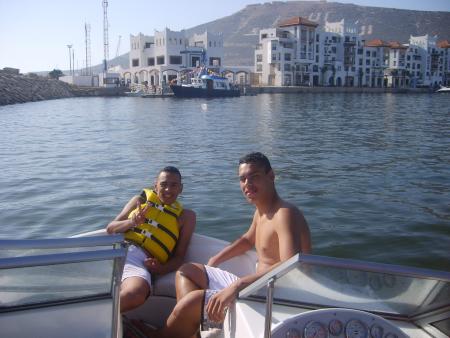 les 2 susson a la marina d agadir